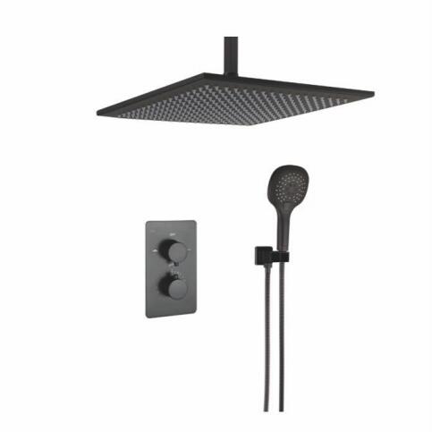 Thermostatic shower set