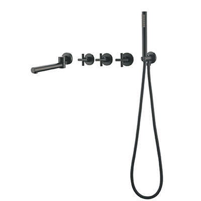 Concealed shower mixer